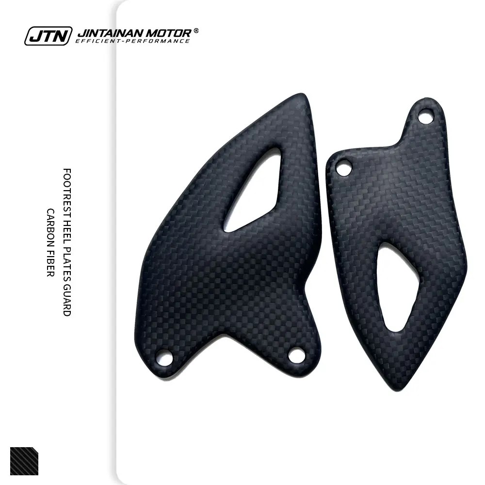 

PANIGALE V4 Carbon Fiber Footrest Heel Plates Guard For DUCATI PANIGALE V4 S 2025~2026+ Motorcycle Footrest Heel Guard Cove Kit