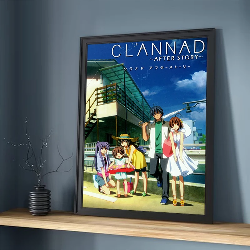 Clannad Bedroom Decoration Home Decor Decorative Wall Prints Art Mural Interior Poster Painting Posters for Room Decorations the