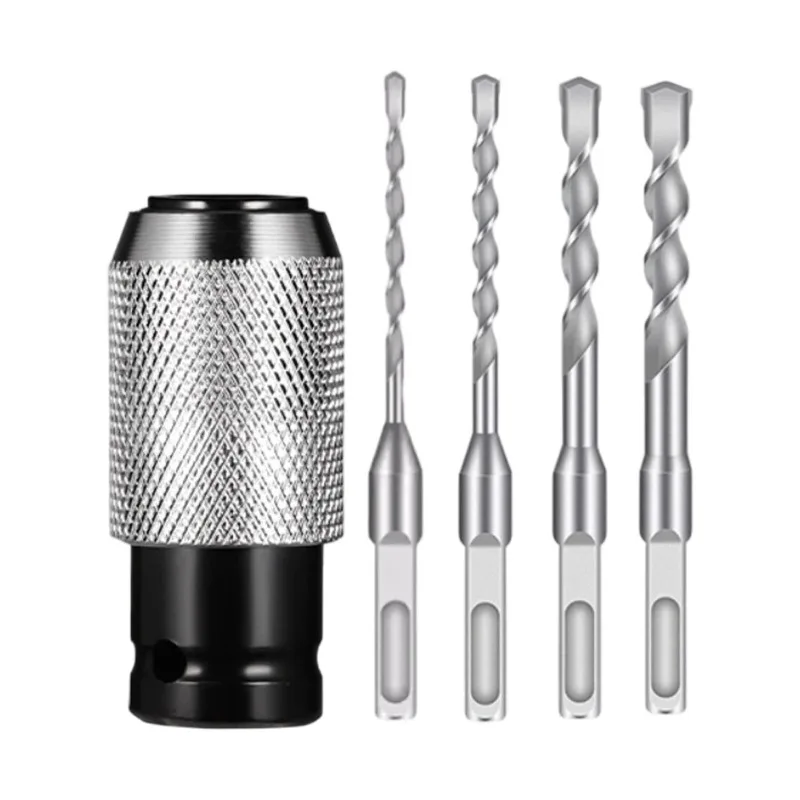 

Адаптер для электрической дрели-шуруповерта, 1 шт., для преобразования в электрический молоток, быстрая установка, для домашнего ремонта, аксессуары для электроинструментов