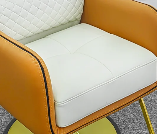 كراسي حلاقة احترافية عالية الجودة متعددة الوظائف مصنوعة من الجلد الصناعي لكرسي صالون الحلاقة