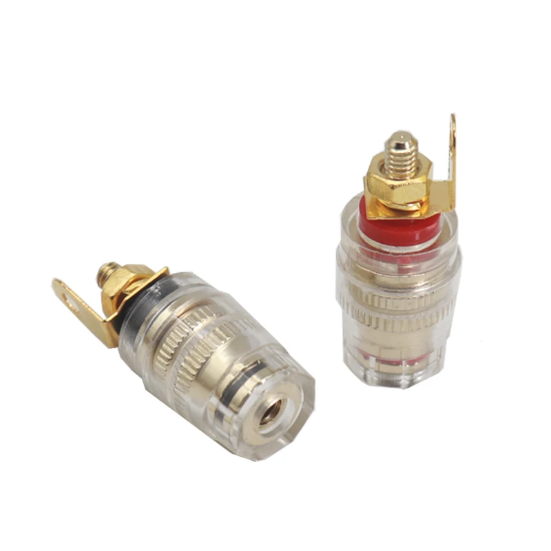 【10-1PCS】32.5mm 4mm Binding Post Terminal Speaker Test Banana Plug Socket Connector Amplifier Speaker K5DB image 5