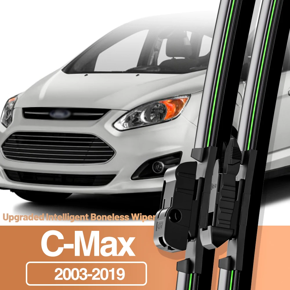 

2x For Ford C-Max CMax C Max 2003-2019 Front Windshield Wiper Blades Windscreen Window Accessories 2005 2009 2010 2013 2017 2018