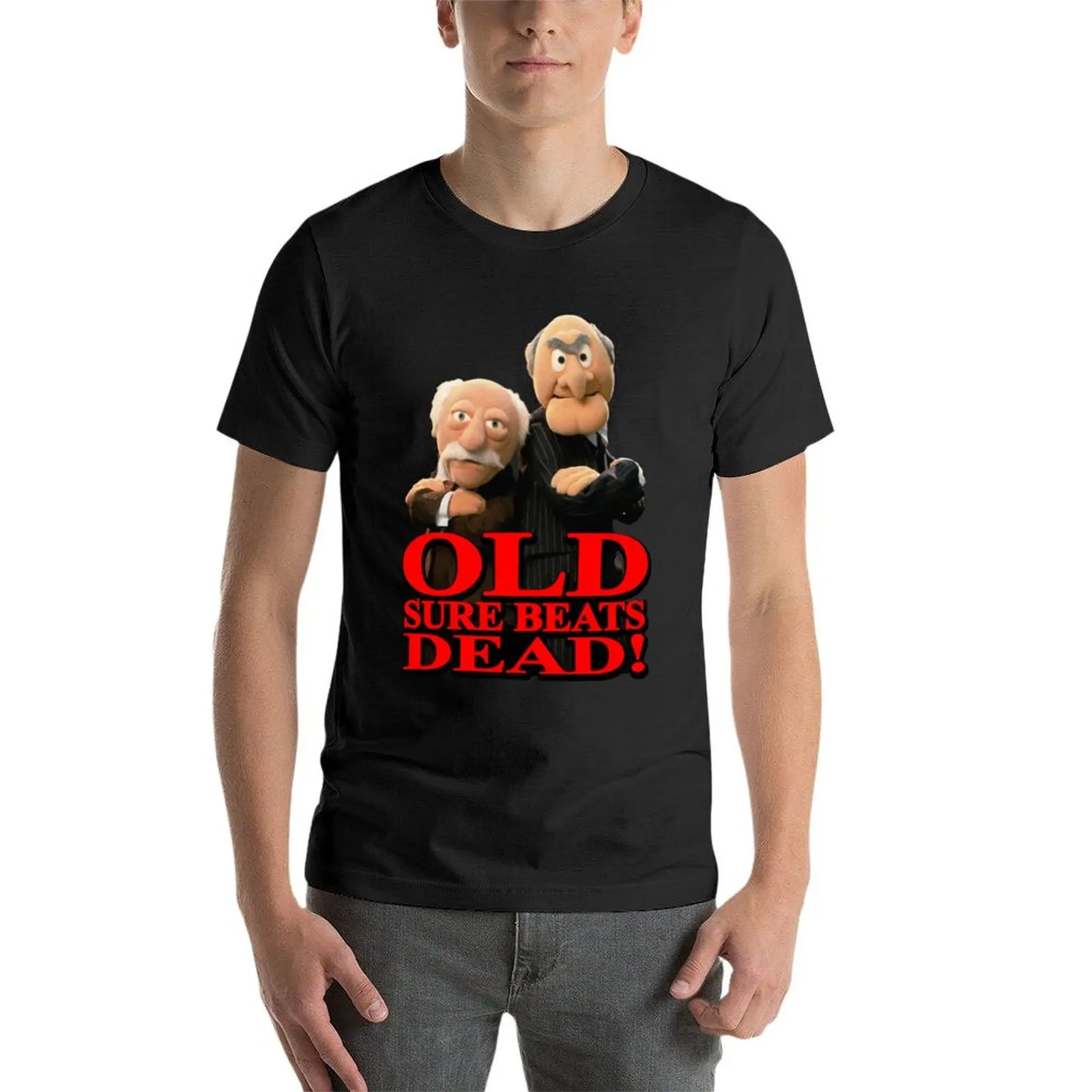 Grumpy Old Retro T-shirt tops customizeds men graphic t shirts