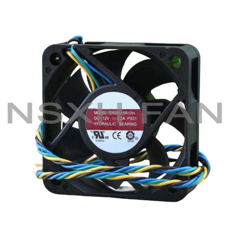 New Fan CPU Radiator DA0515R12H 5015 12V 0.2A 5CM Large Air Volume 4-wire/PWM Temperature Control Fan Cooling Fan