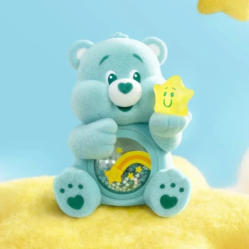 

POP MART Figures Blind Box Toys Care Bears Colorful Hugs Series Kawaii Anime Action Figure Caixa Caja Surprise Mystery Box Dolls