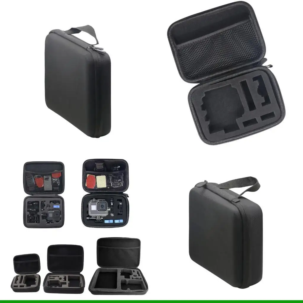 U55C Portable Earphone Storage Bag Data Cable Bag Multifunctional Action Camera Case Protective Lightweight Travel Case