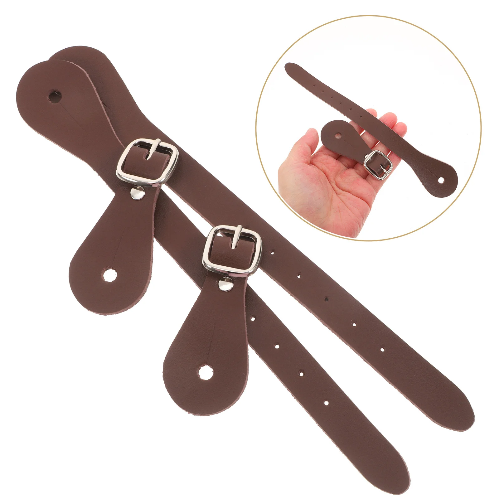 

2Pcs Western Straps for Men Women Adjustable Riding Gear Comfortable Horse Riding Accessories for Outdoor Equestrian Use