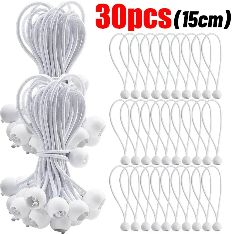 Outdoor Elastische Bal Touw Bungee Koorden Draagbare Tent Bevestiging Dekzeil Luifel Luifel Zware Tarp Vastbinden Tent Accessoires