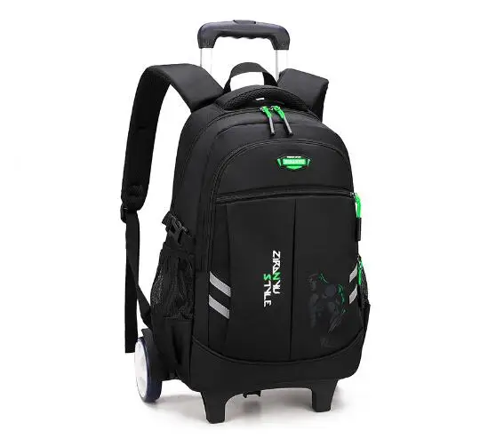 Children Rolling Backpack for Boys Elementary Student School Trolley Backpack bag with Wheels School Wheeled Backpack for boys