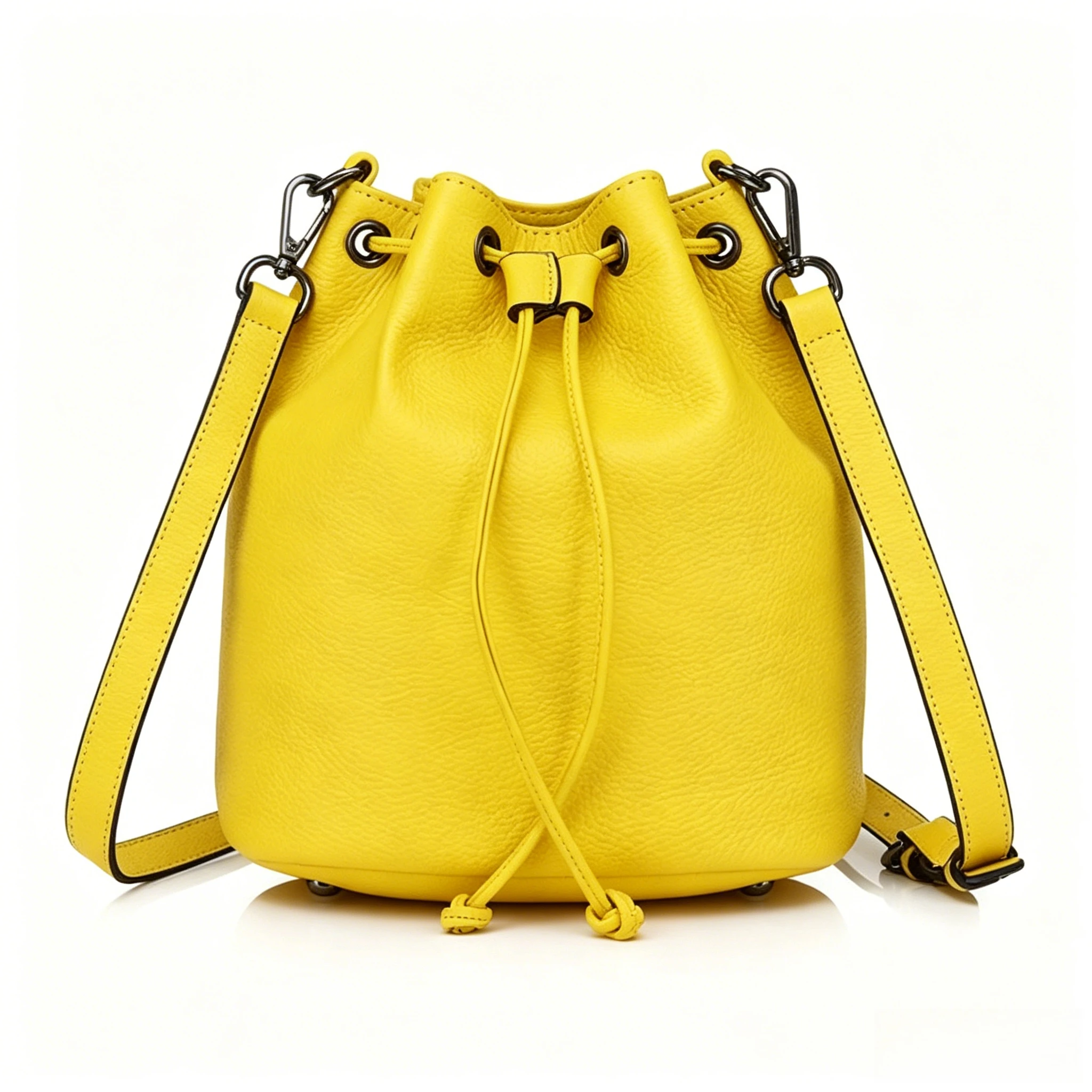 

Luxury Women's Drawstring Bucket Bag 2025 New Multi-color Casual Retro Style Crossbody & Shoulder Bag for Daily Commute & Travel