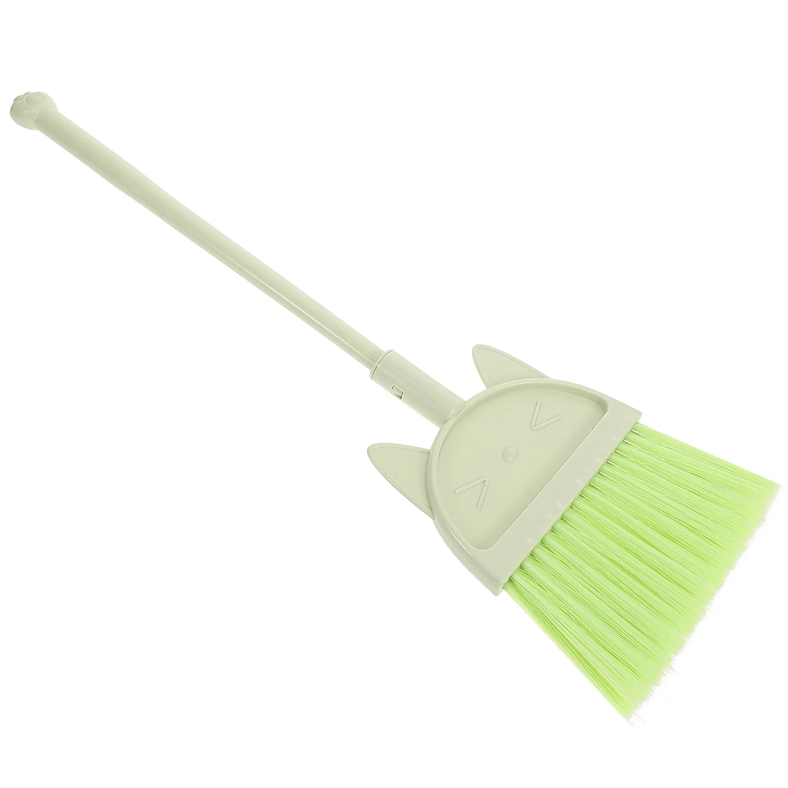 مكنسة قطة كرتونية صغيرة للأطفال، حجم صغير للأطفال، أداة تنظيف منزلية، مكنسة تنظيف للأطفال الصغار #2