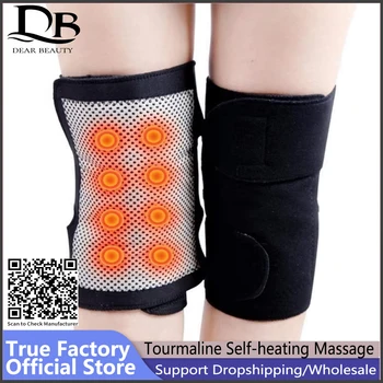Tourmaline Self-heating Massage Knee Support Brace Magnetic Therapy Belt Pad Sleeve Health Care Pain Relief Relaxation