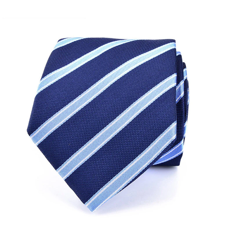 AIVEITE Men's Striped Silk Tie Classic Formal Necktie Business Wedding Party 8CM