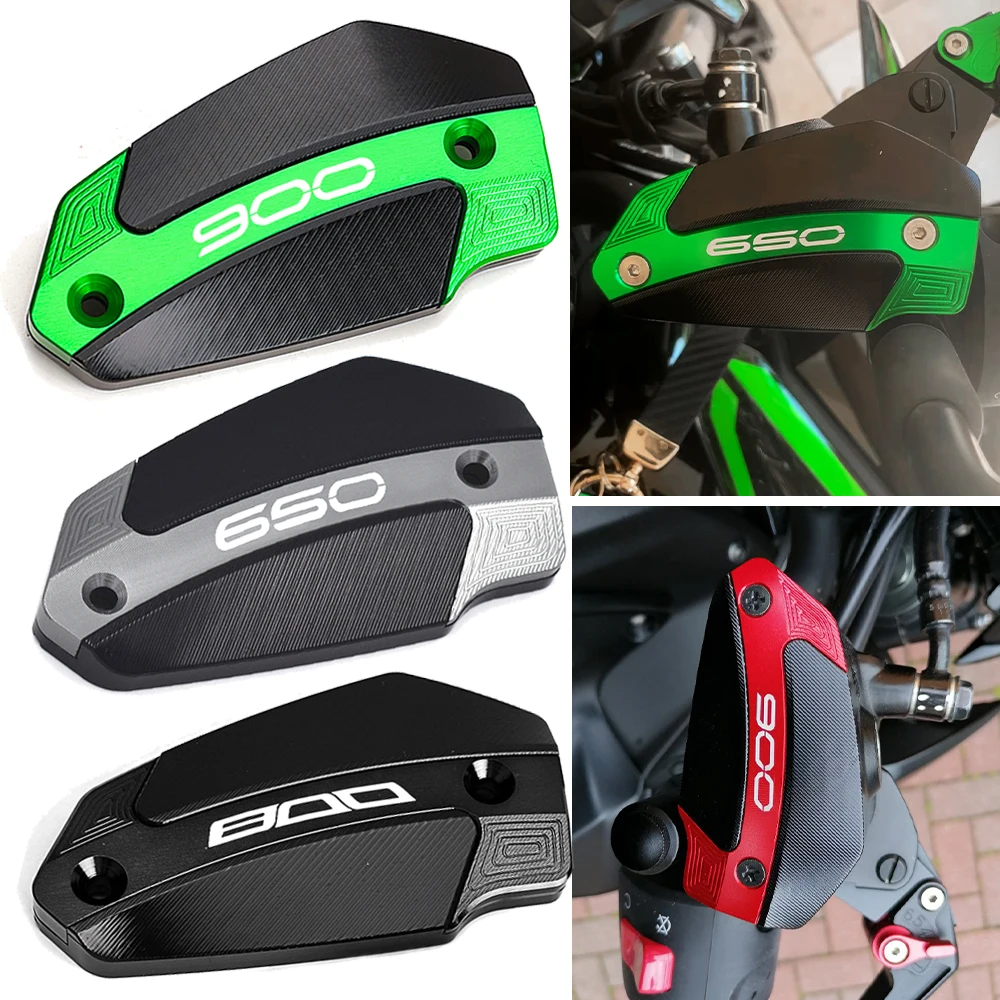 

Для Kawasaki Z900 Z800 Z650 Versys 650 Ninja 650 аксессуары для мотоциклов передняя крышка бачка тормозной жидкости крышка главного цилиндра