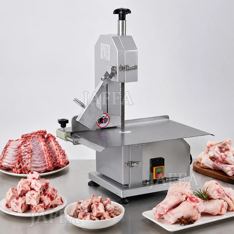 Commercial Frozen Meat & Bone Saw Machine For Cutting Pork Trotters, Fish, Beef In Commercial Meat Processing Operations