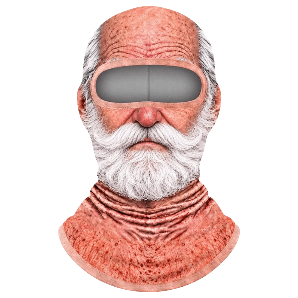 Gift Thin Thick Optional Cycling Neck Gaiter Breathable Funny Full Face Mask Sun Protection Windproof Helmet Liner Hood Party