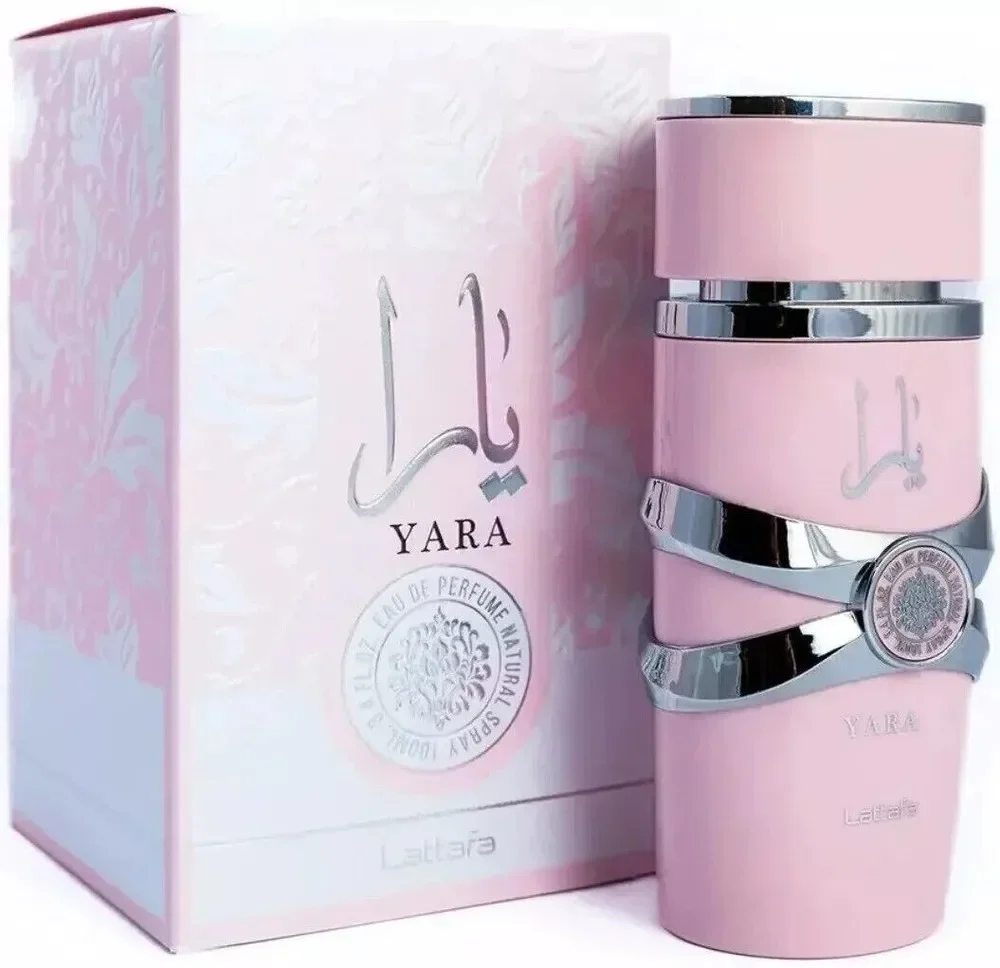 Lattafa Yara Candy Eau de Parfum EDP Spray for Women 3.4 oz/100 ml Pink Yara, Yara Moi, Yara Tous,Yara Candy,Asad, Asad Zanzibar