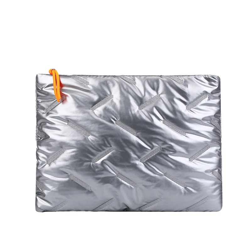 Simple 14inch Laptop Bag, Waterproof, Large Capacity, Laser-Engraved, Ultra-Light Computer Sleeve Bag, One Piece