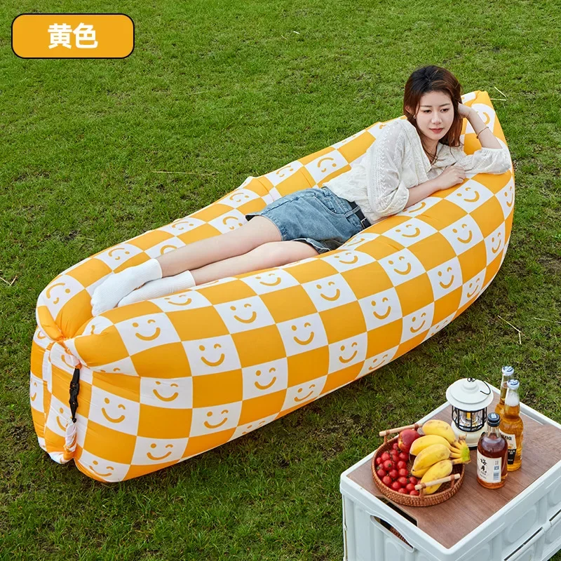 

Trend Outdoor Products Fast Infaltable Air Sofa Bed Good Quality Sleeping Bag Inflatable Air Bag Lazy bag Beach Sofa Camping Mat