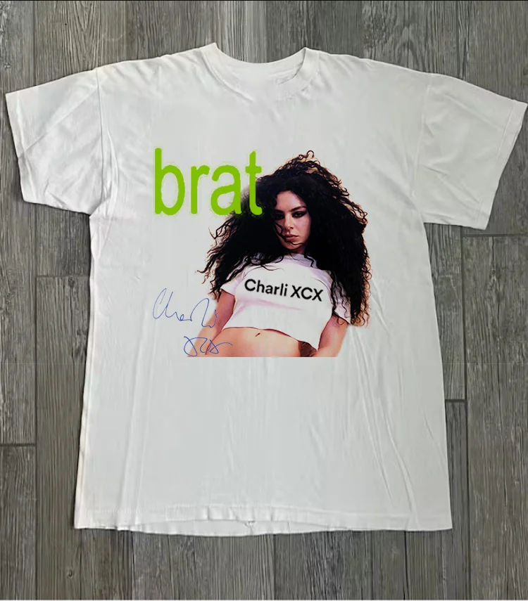 Charli XCX Brat New Album Short Sleeve Unisex T-Shirt Cotton Full Size