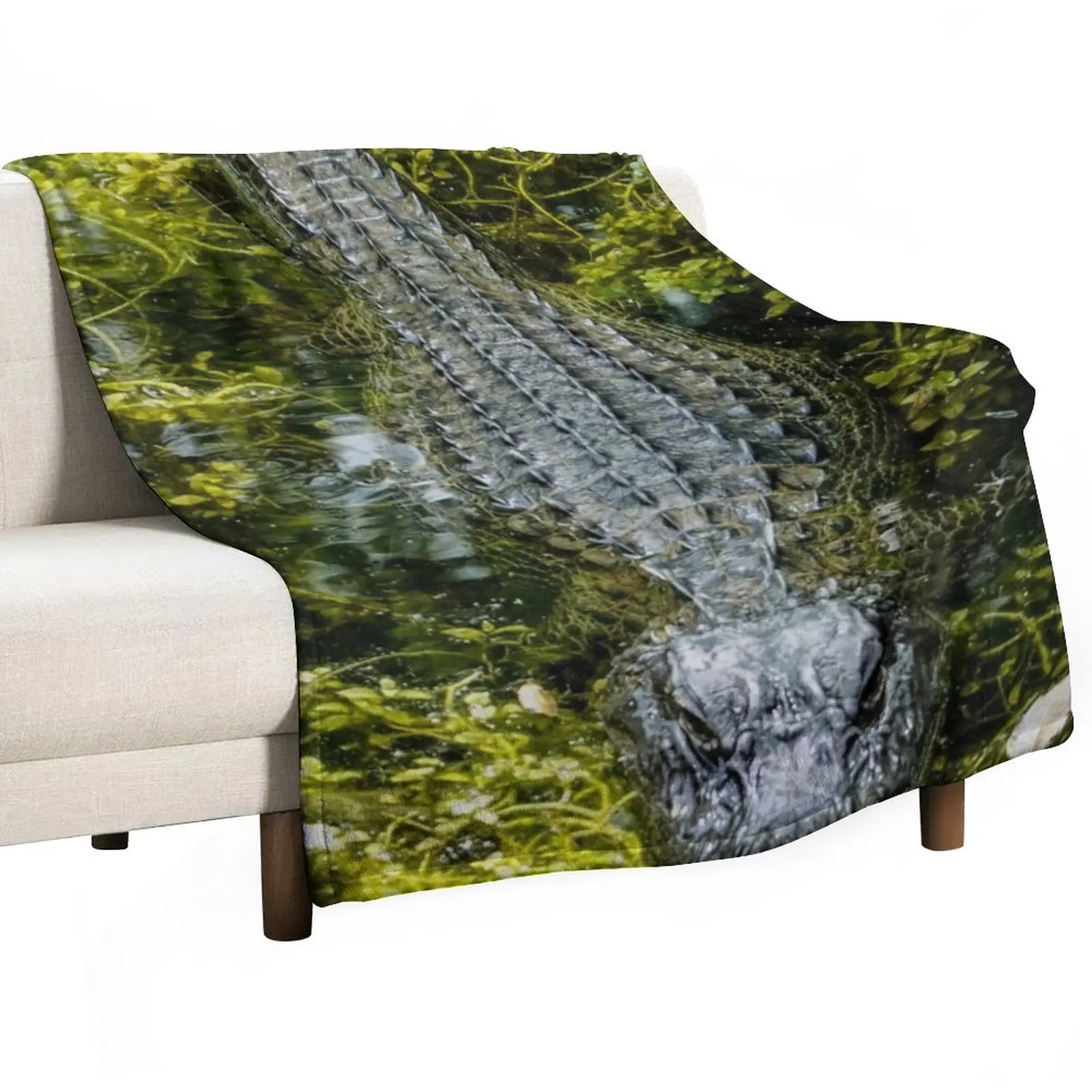 

Crocodile Throw Blanket Cute Blanket Soft Bed Blankets Beach Blanket Polar blanket