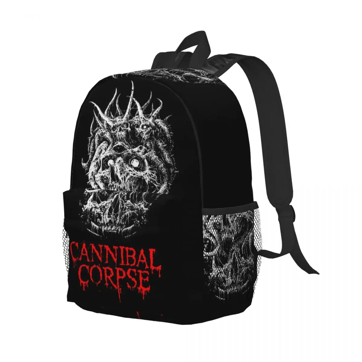 Cannibal Corpse Metal Skateboard Backpack Student Boys Girls BookBag Men Women School Bag Laptop Shoulder Bags