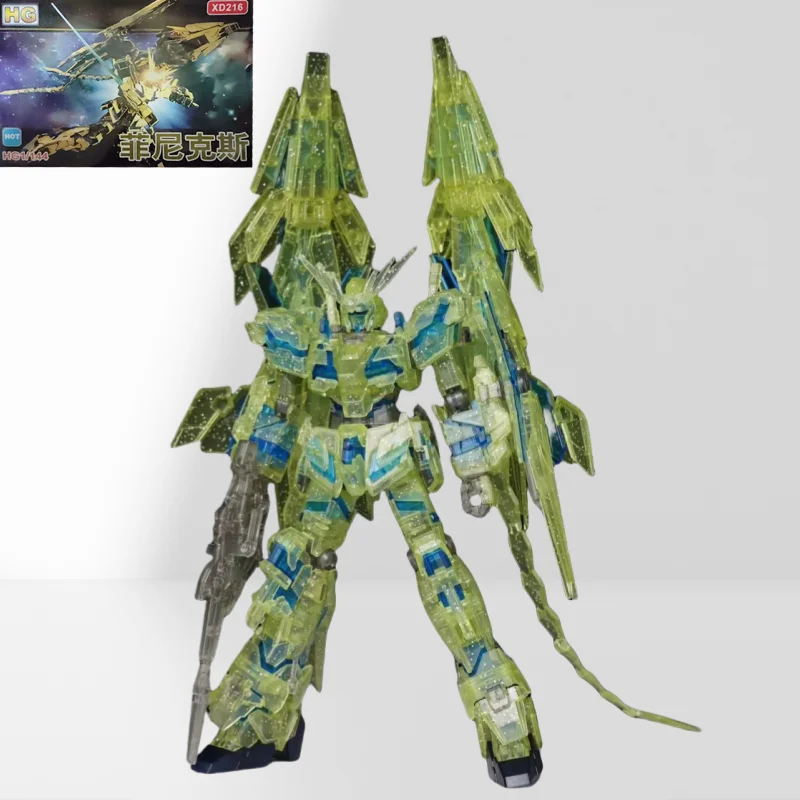 

HG 1/144 HGUC Unicorn 03 Phenex Destruction Mode Transparent Limited Edition Assembly Model Kit Action Figures Kids Toy Gift