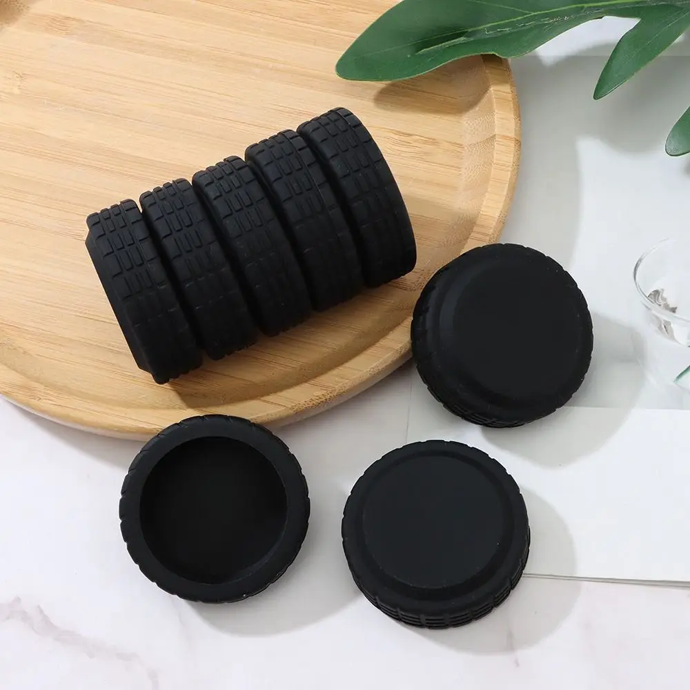 Silicone Luggage Wheels Protector Suitcase Parts Axles Noise Wheels Guard Cover Travel Luggage Caster Shoes Reduce Wheel Wear