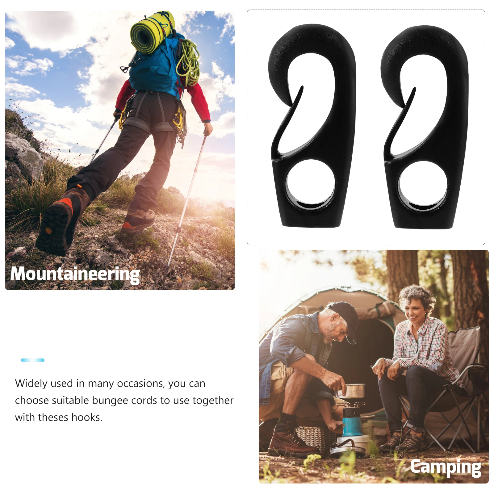 

1Set Stretch Elastic Dock Mooring Rope Hook Boat Tie Line Practical Marine Mooring Cord for Kayak Yacht Boat Ties to Dock