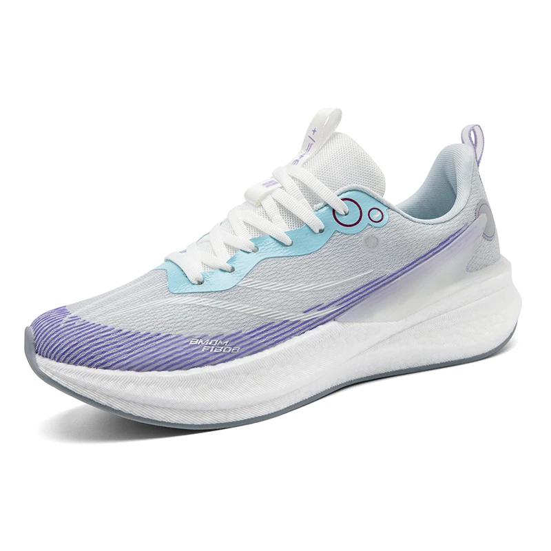 Новая осенняя мужская обувь 2025 года — кроссовки с дышащей сеткой, тренировка скорости с мягкой карбоновой пластиной, противоскользящая прочная походная обувь