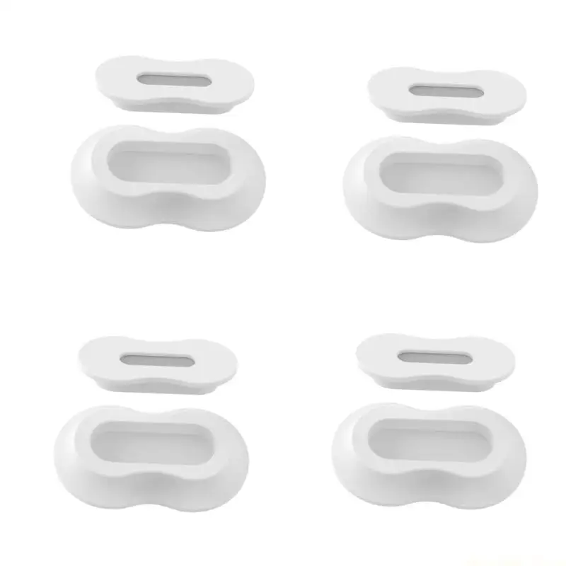 F62C Reusable Silicone Remote Control Holder Dustproof Nonslip Design Easy Installation for Office Electronics