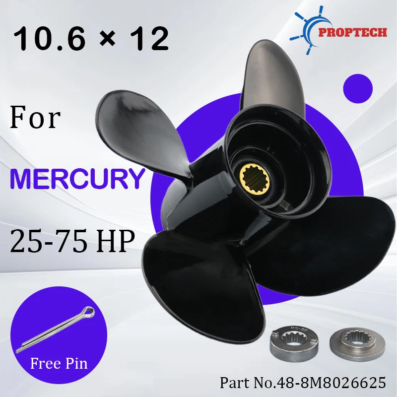 helice-hors-bord-106x12-pour-moteurs-mercury-25-30-35-40-45-48-50-55-60-70-75-hp-helice-en-alliage-d'aluminium-4-pales-piece-de-moteur-marin