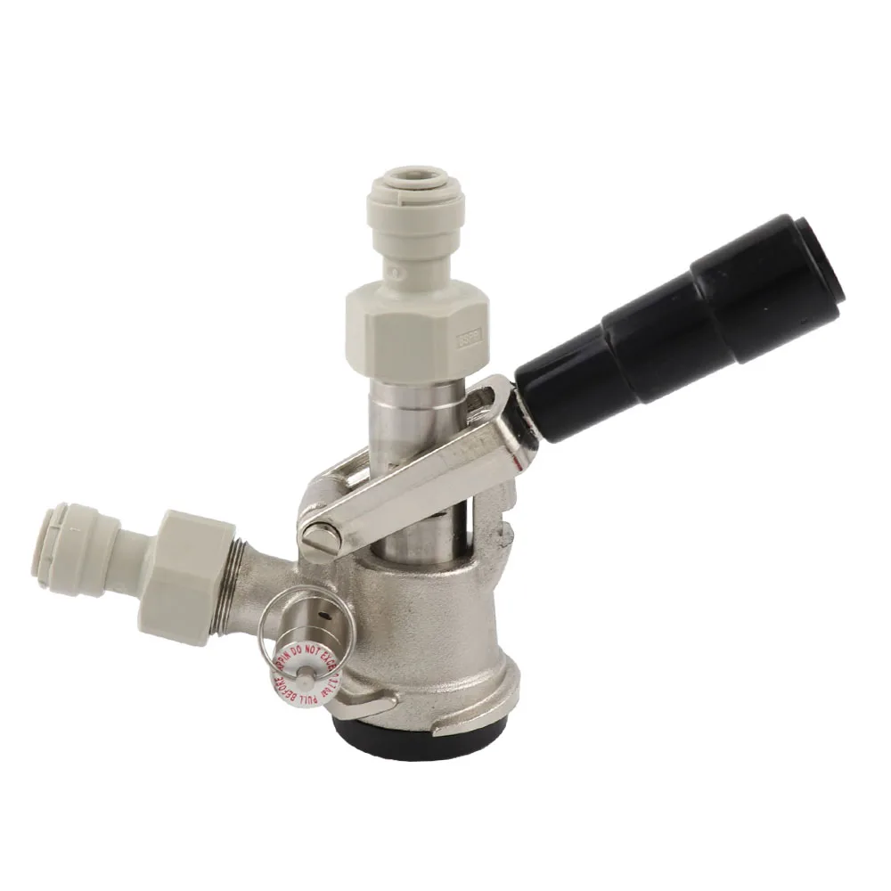 S Type D typu Keg na piwo łącznik dozownik do piwa z beczki z kranu z tworzywa sztucznego technologią Speedfit kobiet szybkie złącze wspólne Push-In Adapter