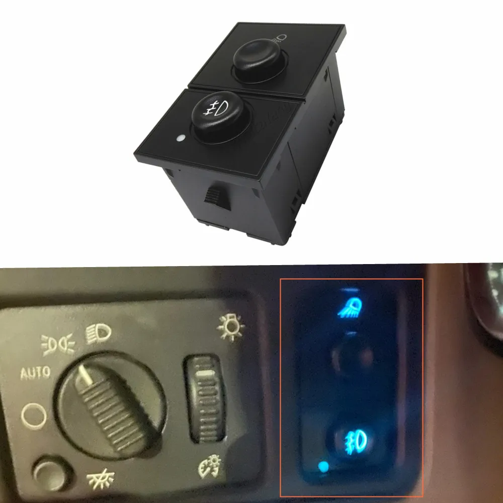 ل تشيفي أفالانش سيلفرادو سوبربان 1500 2500 تاهو 2003 2004 2005 2006 قطع غيار السيارات المصباح الضباب مصباح التحكم ضوء زر #6