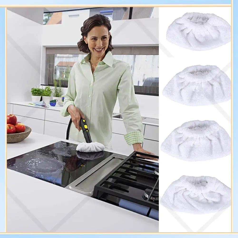 -SPOR Mikrofaser-Abdeckungsset für Handdüse Karcher Easyfix Dampfreiniger SC1, SC2, SC3, SC4, SC5