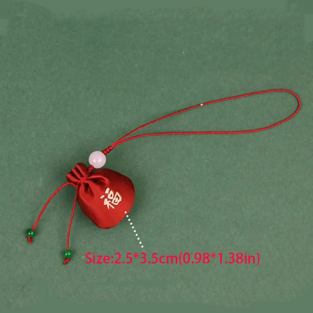 طباعة كيس قماش صغير معلق للأعشاب العطرية المملوءة بشرابة صغيرة لتغليف المجوهرات كيس صغير