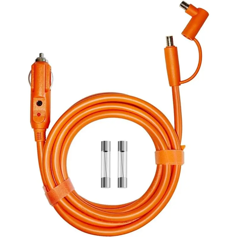

Cigarette Lighter 12V/24V Car Charging Cable DC7909/8020 14 AWG 2.5M For Jackery Explorer 1000 V2/500 300/240