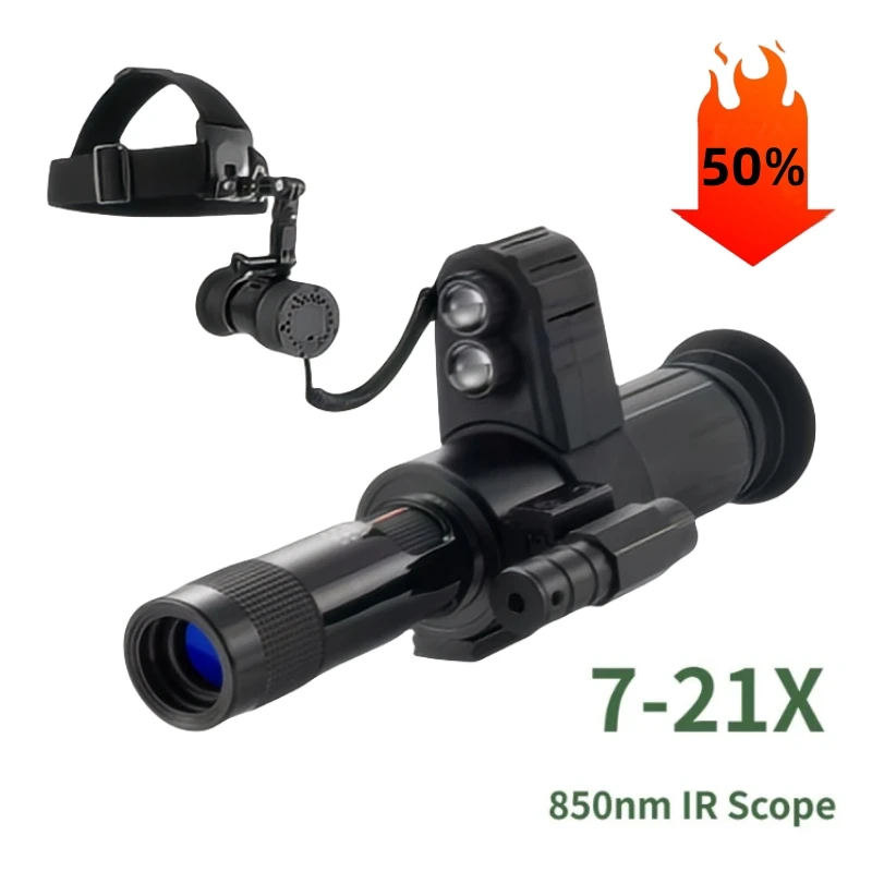 Hunting Cross Cursor Aiming Infrared night vision to hunt Tactical Helmet Telescope Monocular IR Night vision sight for hunting