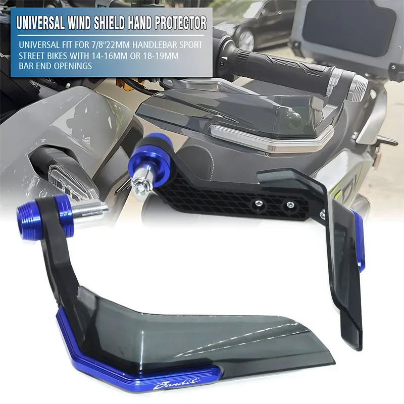 دراجة نارية المقود Handguard اليد درع الزجاج الأمامي مقبض حامي الزجاج الأمامي لسوزوكي بانديت GSF 250 600 650 1200 1250 S #1
