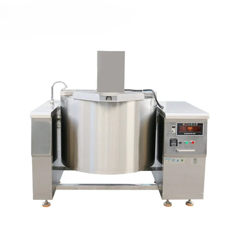 

Food factory equipment Automatic mixing pot, tiltable, electromagnetic, stirring