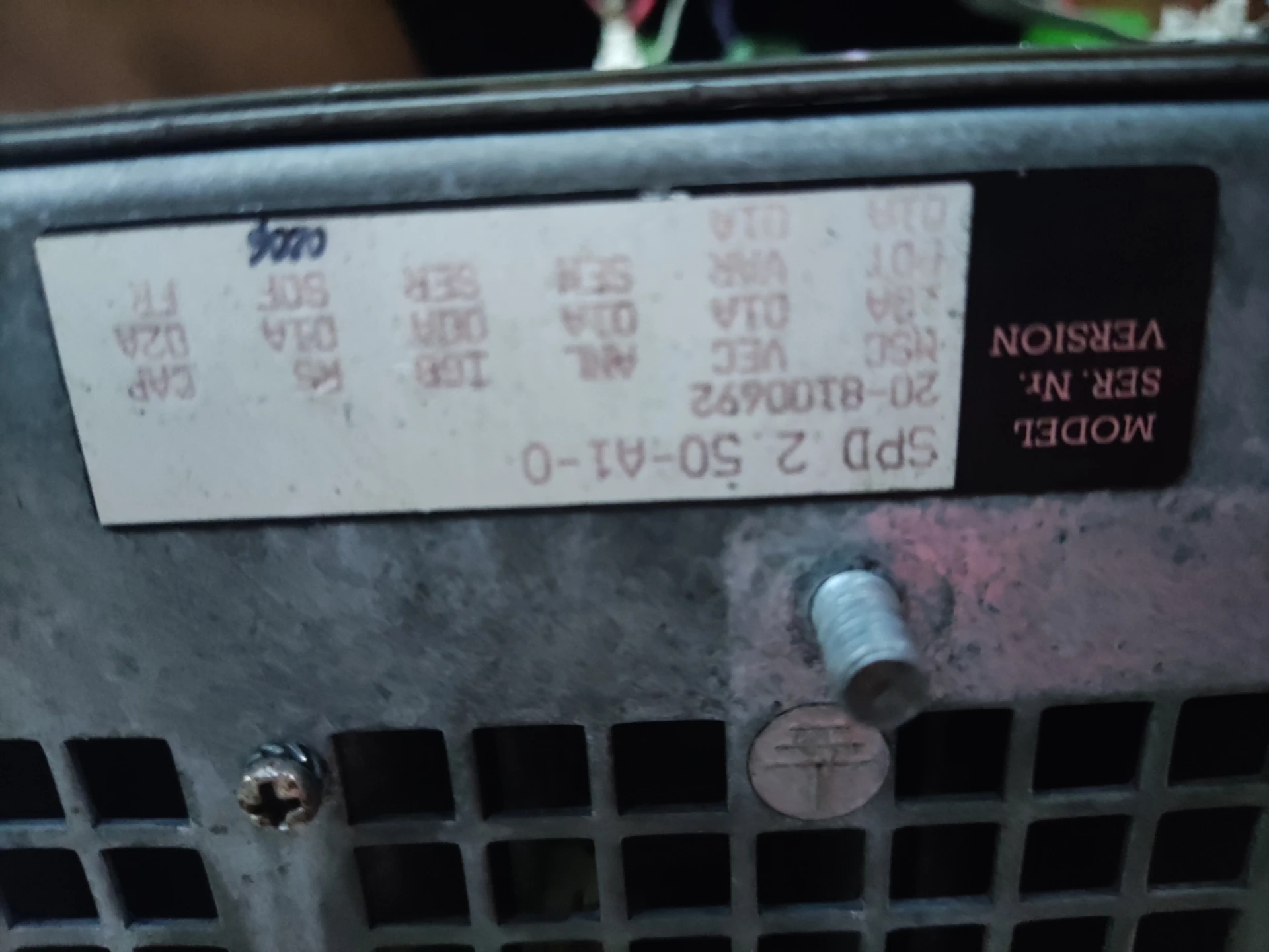 SPD 2.50-A1-0 PS-25 20A محرك سيرفو ومصدر طاقة لـ Fagor