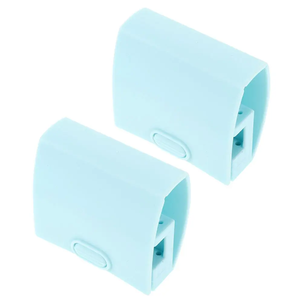 

2Pcs Nail Drill Bit Holder Stand Compact Easy Clean Organizer for Nail Salon Home Portable Manicure Tools Display Storage