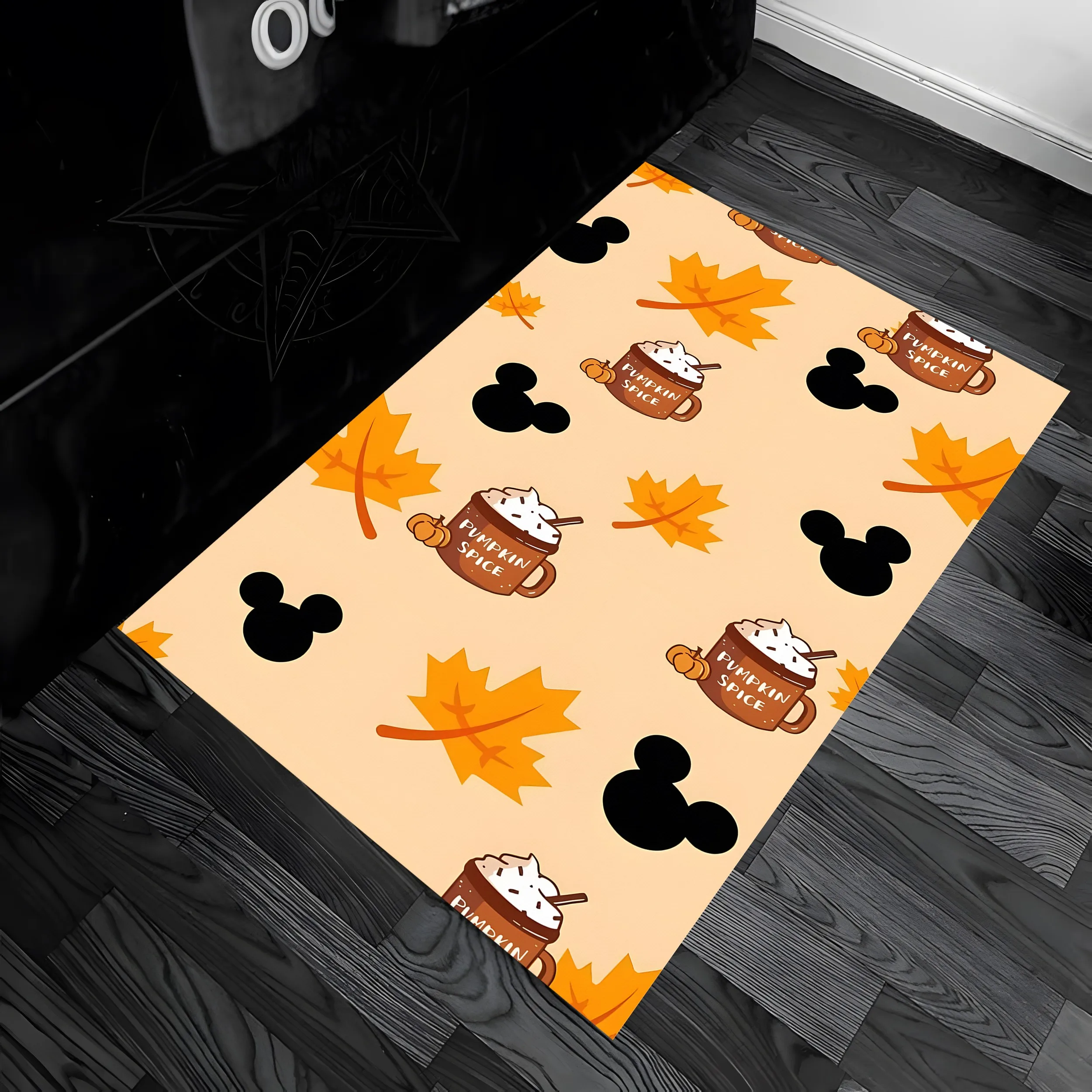 Velvet Mickey Mouse Maple Pumpkin 
