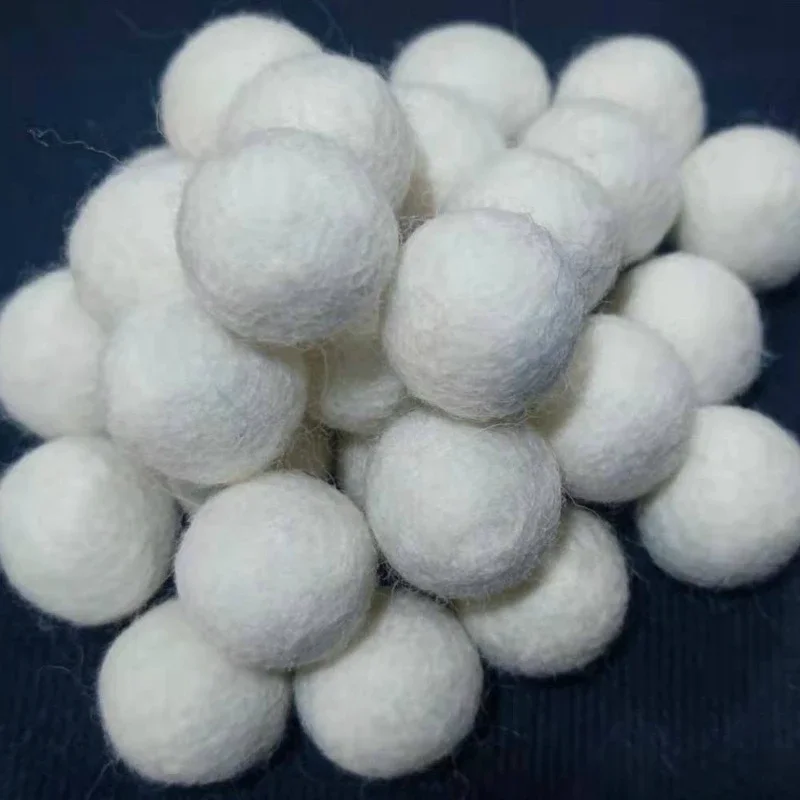 10pcs Wool Felt Balls Garland Party Wedding Decorations DIY Craft