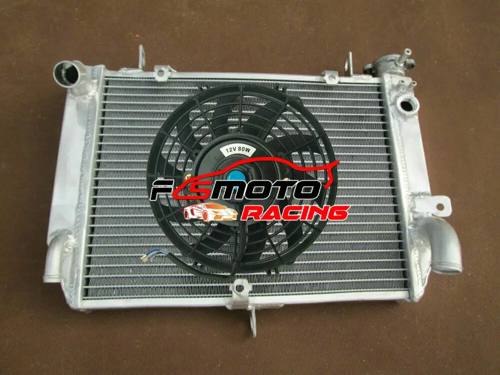 Aluminum Radiator+Fan For Yamaha YZF-R6 R6 1999-2002 2000 2001 99 00 01 02