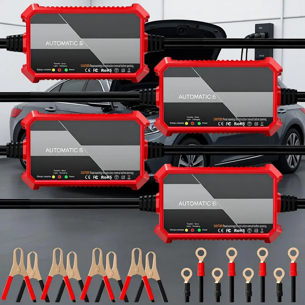 

Автоматическое устройство для поддержания заряда аккумулятора, 1000 мА, 12 В, интеллектуальное устройство для поддержания заряда автомобильного аккумулятора, для автомобилей, газонокосилок, лодок, квадроциклов