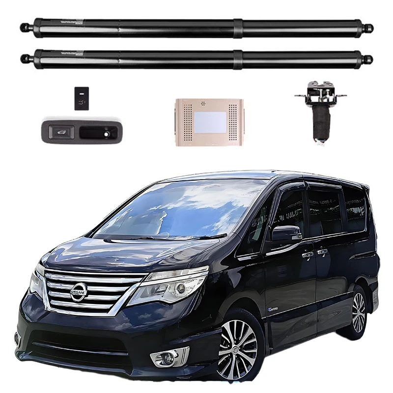 

Электрическая задняя дверь для Nissan ‌ Serena C26 2010-2017 Интеллектуальная задняя коробка, дверь, украшение багажника с электроприводом, переоборудованное обновление