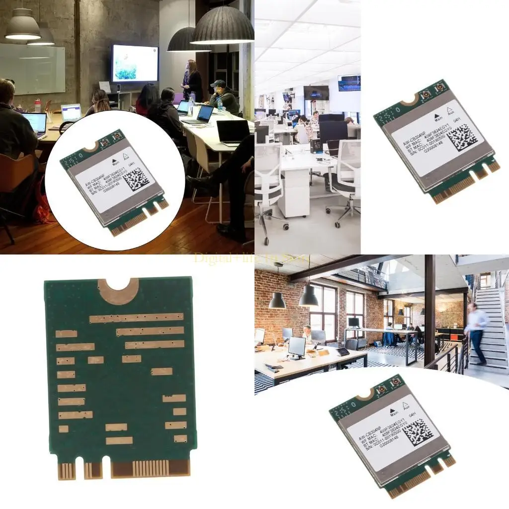 

E06D RTL8821 CB304NF Bluetooth-compatible 4.2 NGFF Wireless Card RTL8821CE Wireless Card Networking Adapter 580Mbps