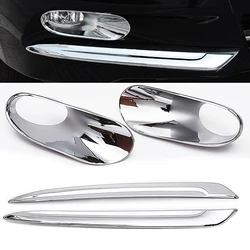 For HONDA Accord 8th 2008 2009 2010 2011 2012 Front Fog light Lamp Cover Trim Foglight Lamp Shade Frame Decoration Bumper Chrome