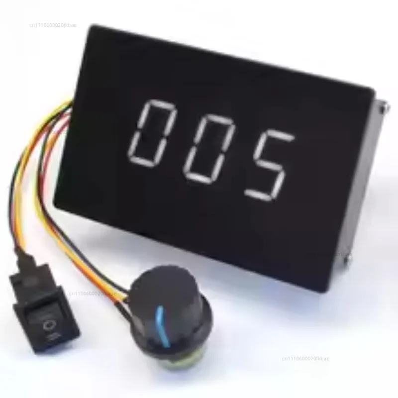 DC motor governor 6V to 60V digital display positive and negative switch